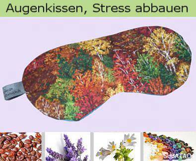 Augenkissen Lavendel - Stressbewältigung